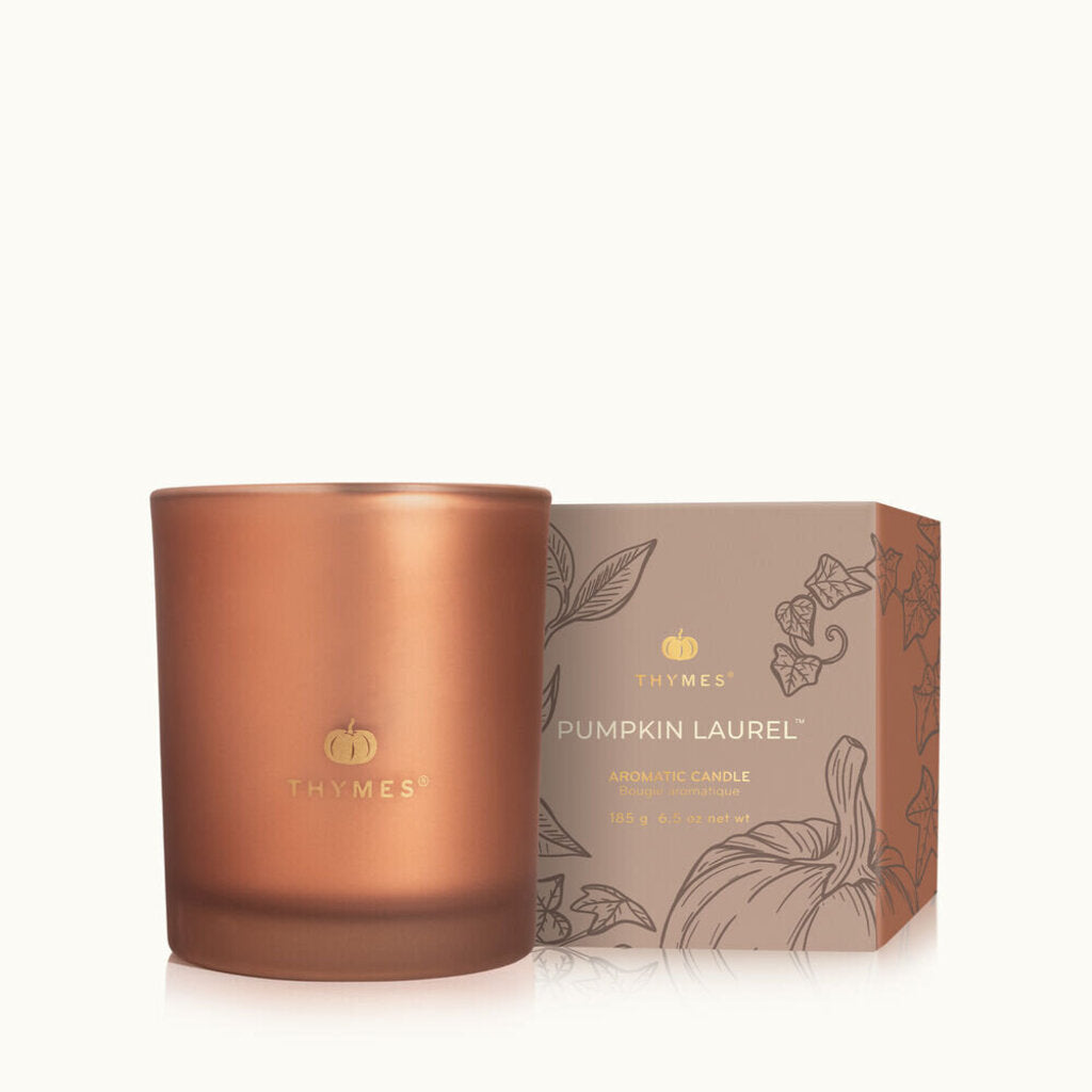 Pumpkin Laurel Aromatic Candle - Acosta's Home