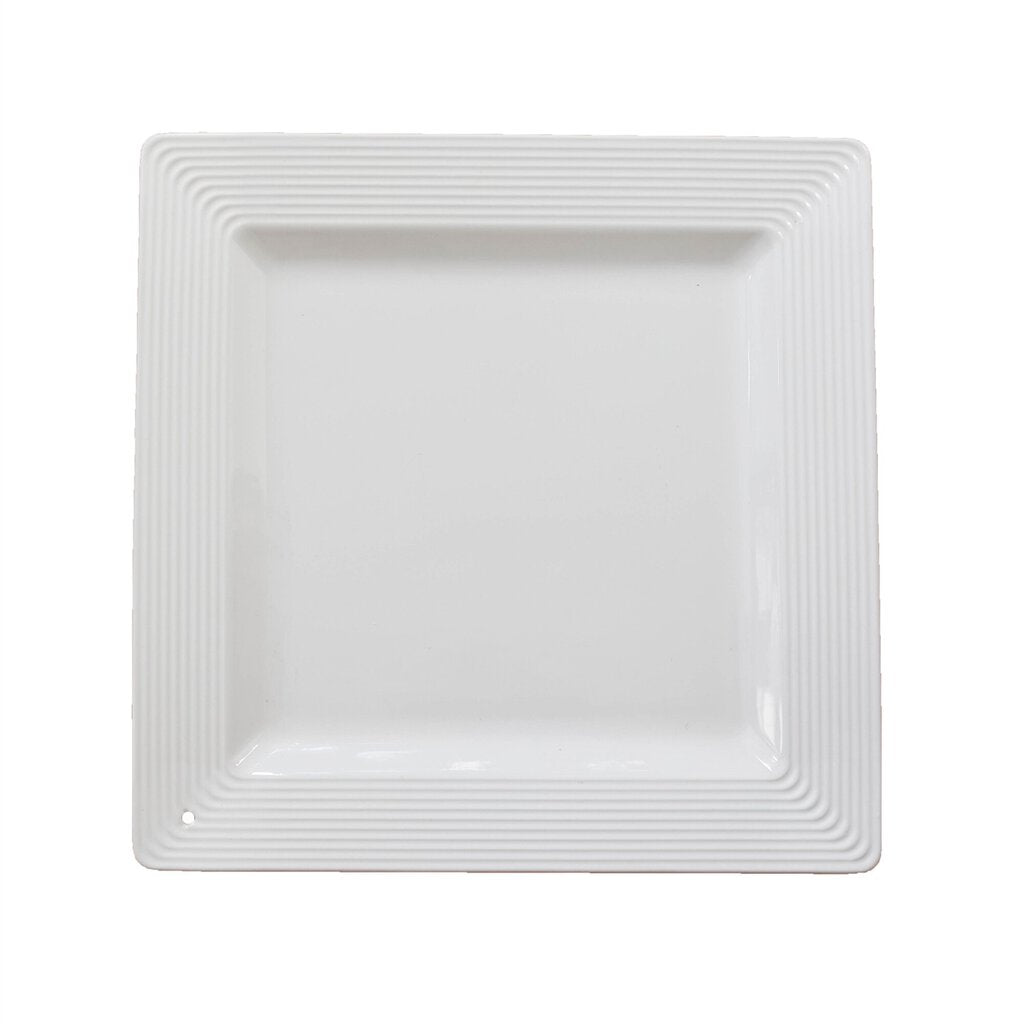 NF Square Platter - Pinstripes