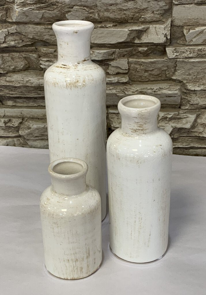 Set/3 Bottle Vases