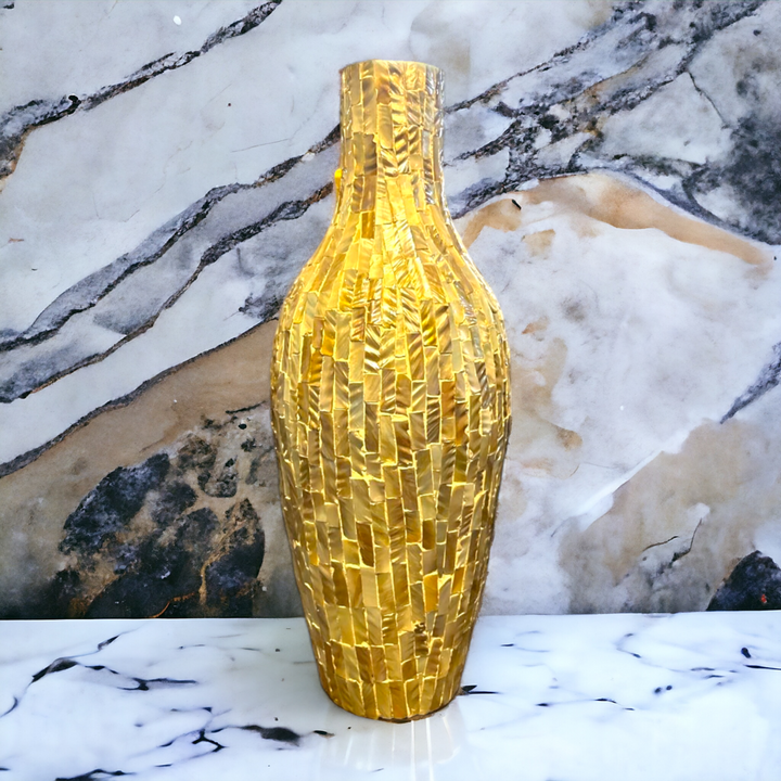 Shell Mosaic Vase