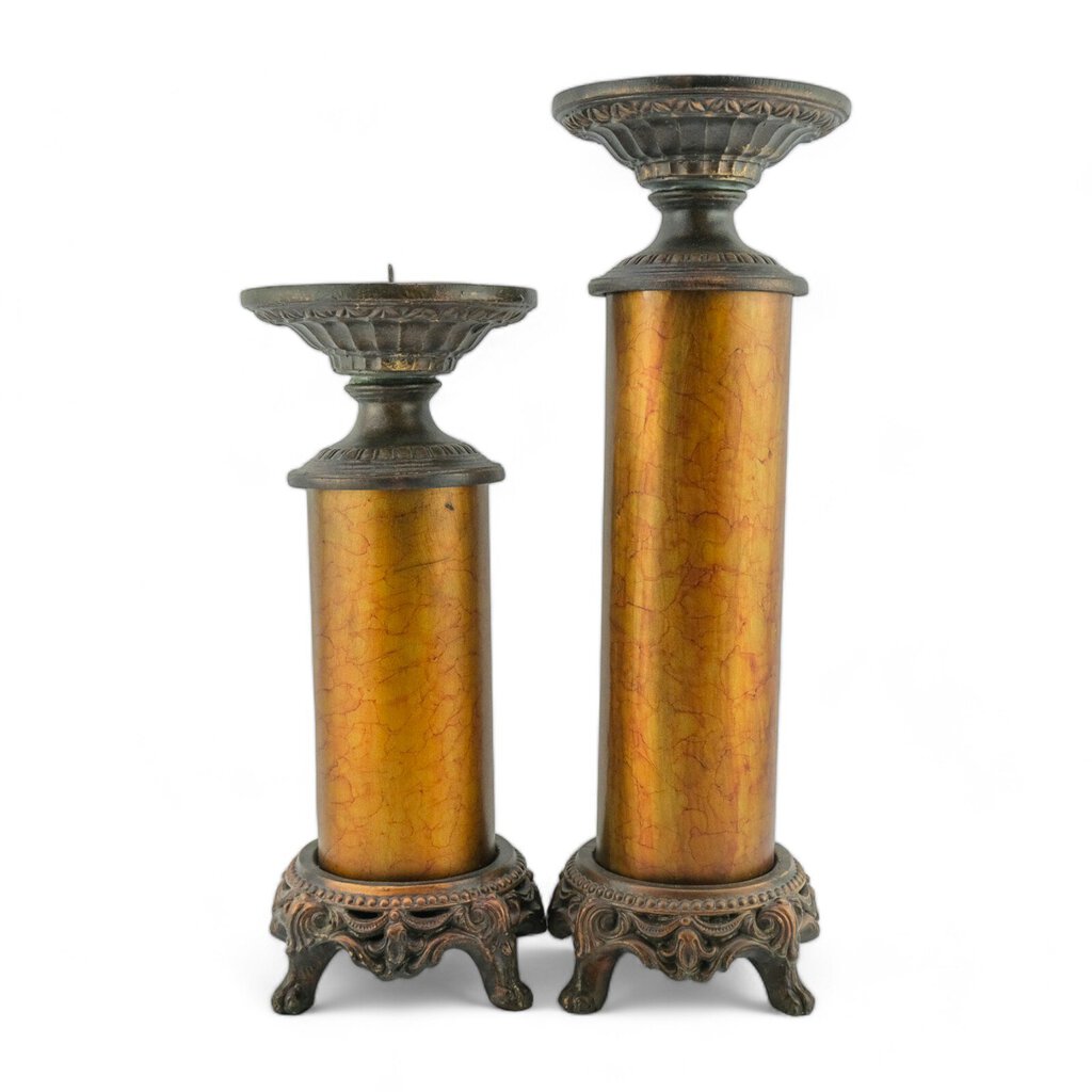 Pair of Column Candle Holders