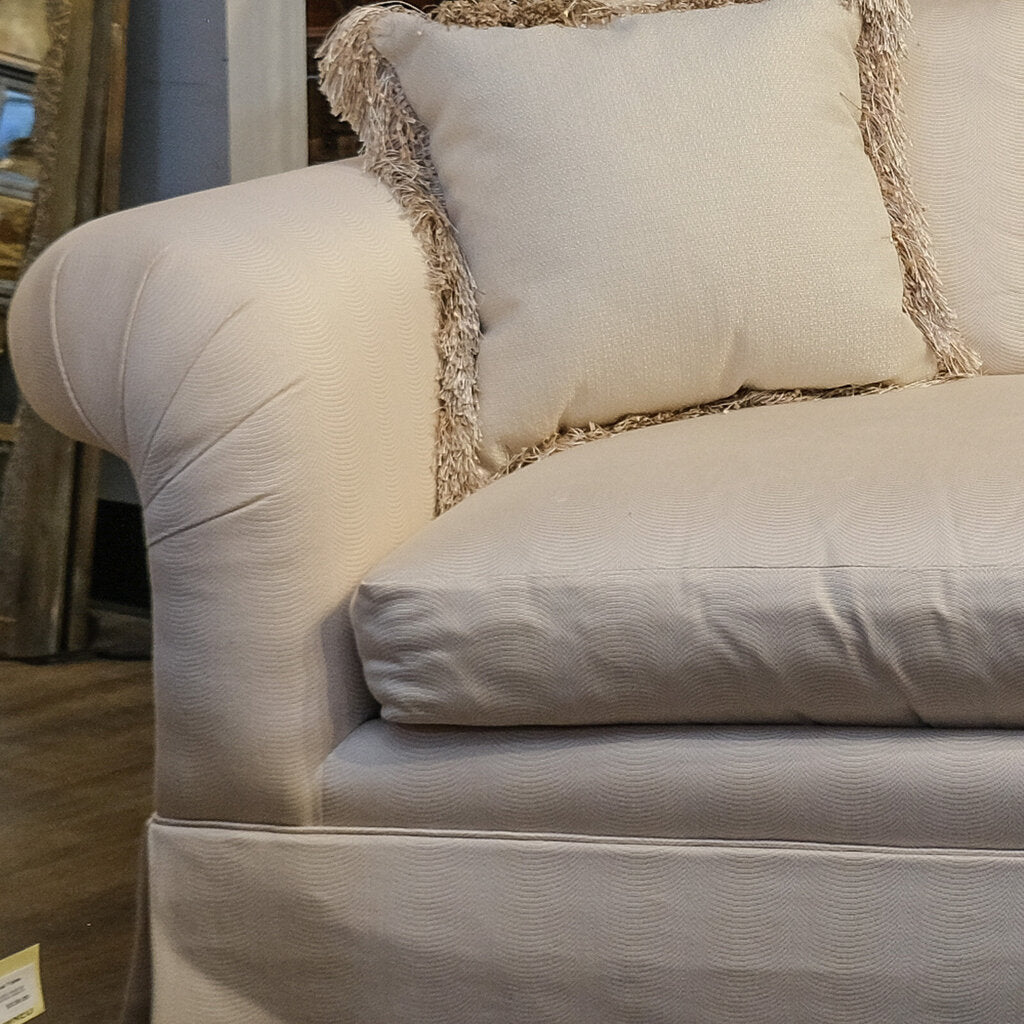 Orig Price $5000 - Custom Sofa with 2 Matching Pillows