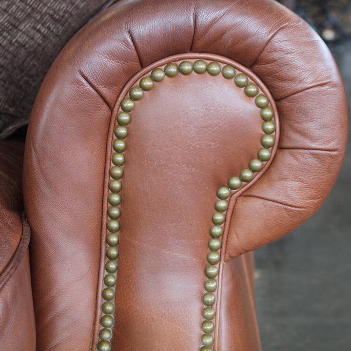 Orig Price - $6000 - September Leather Sofa