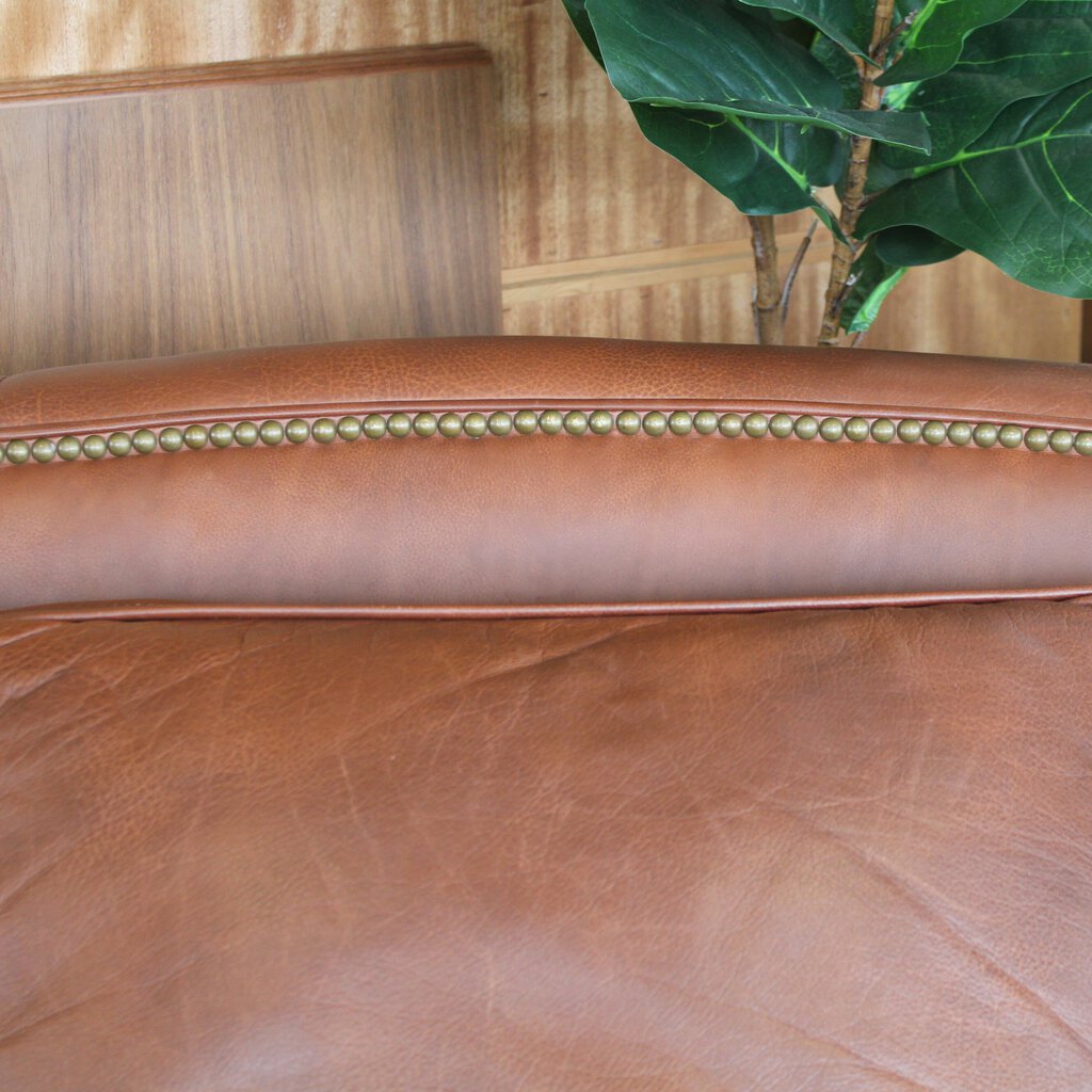Orig Price - $6000 - September Leather Sofa