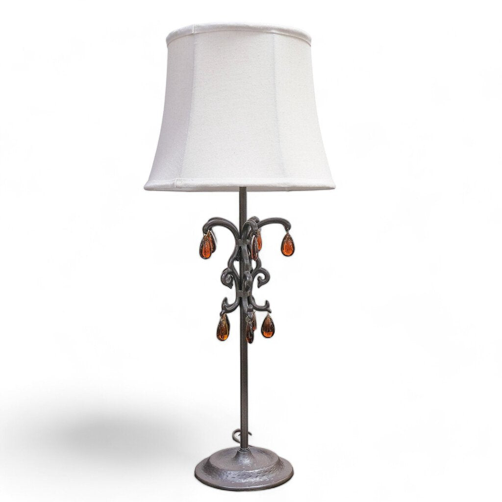 Iron Beaded Lamp