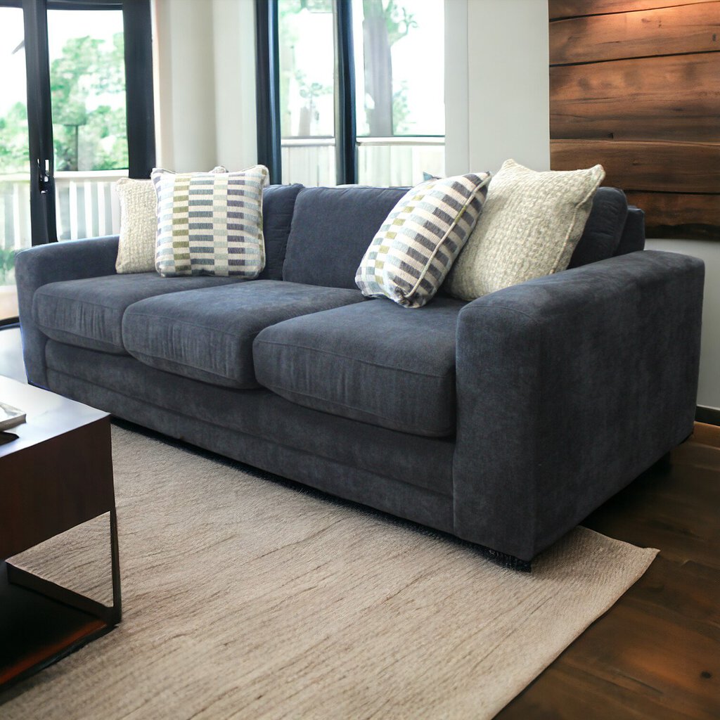 (BRAND NEW) 3 Cushion Transitional Sofa
