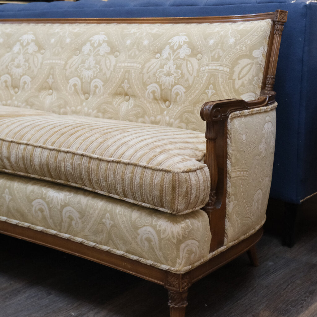 Long Antique Style Sofa