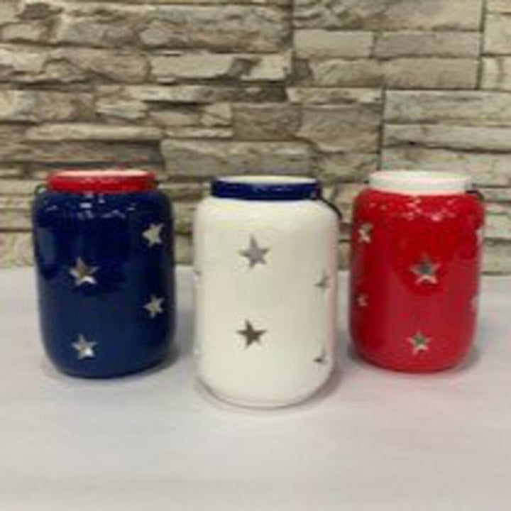 Americana Mason Jar (3 asst.)