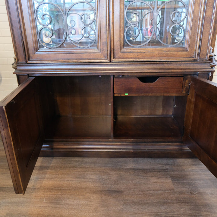 Orig Price $3900 - Ornate Lighted Cabinet