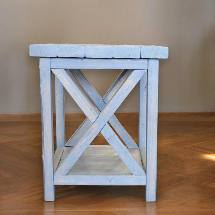 Rustic End Table