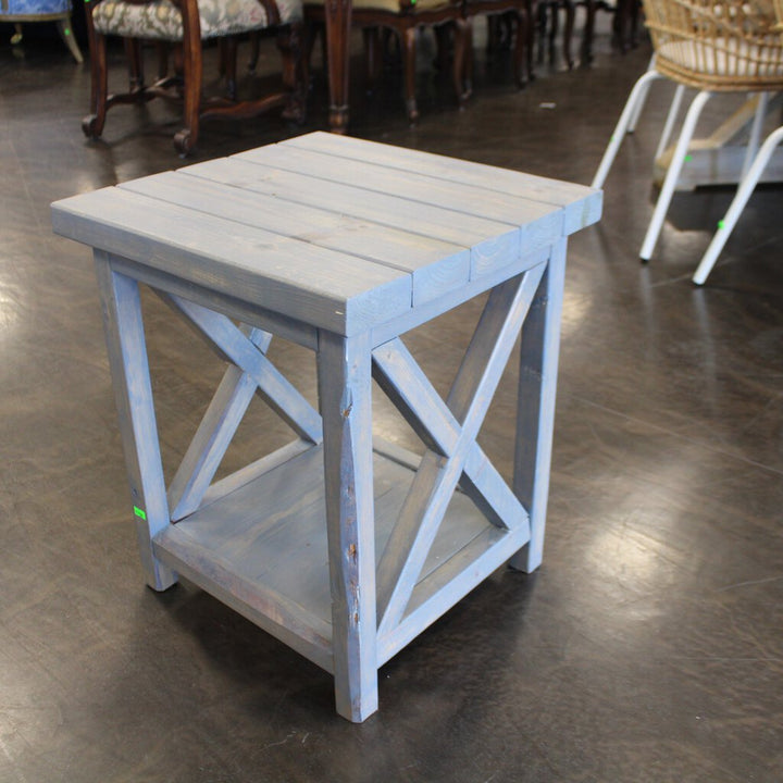 Rustic End Table