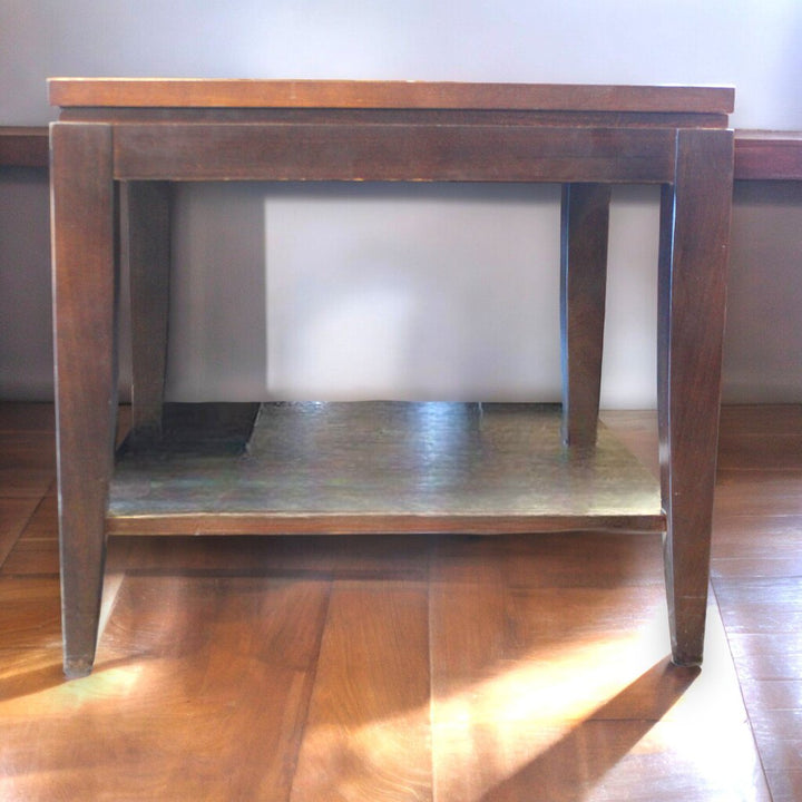 Wood End Table