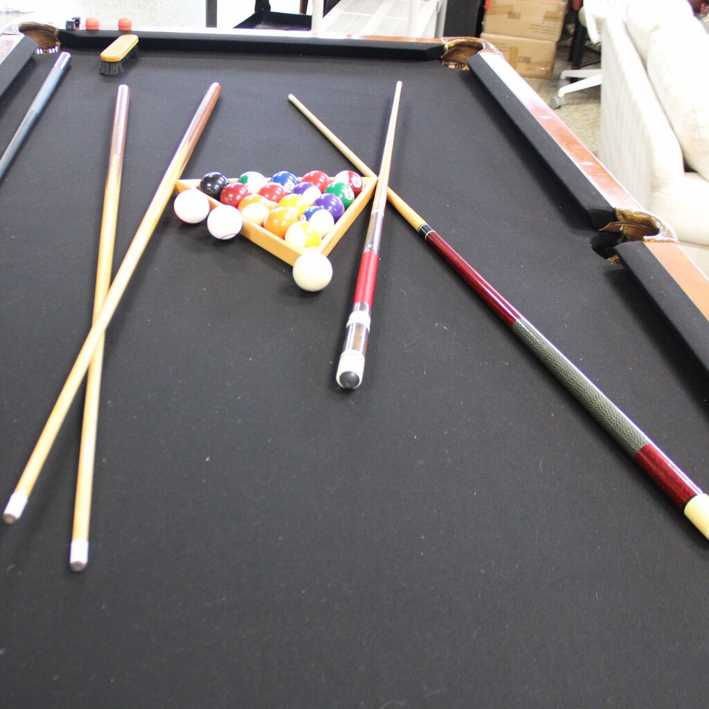 Pool Table With Accessories