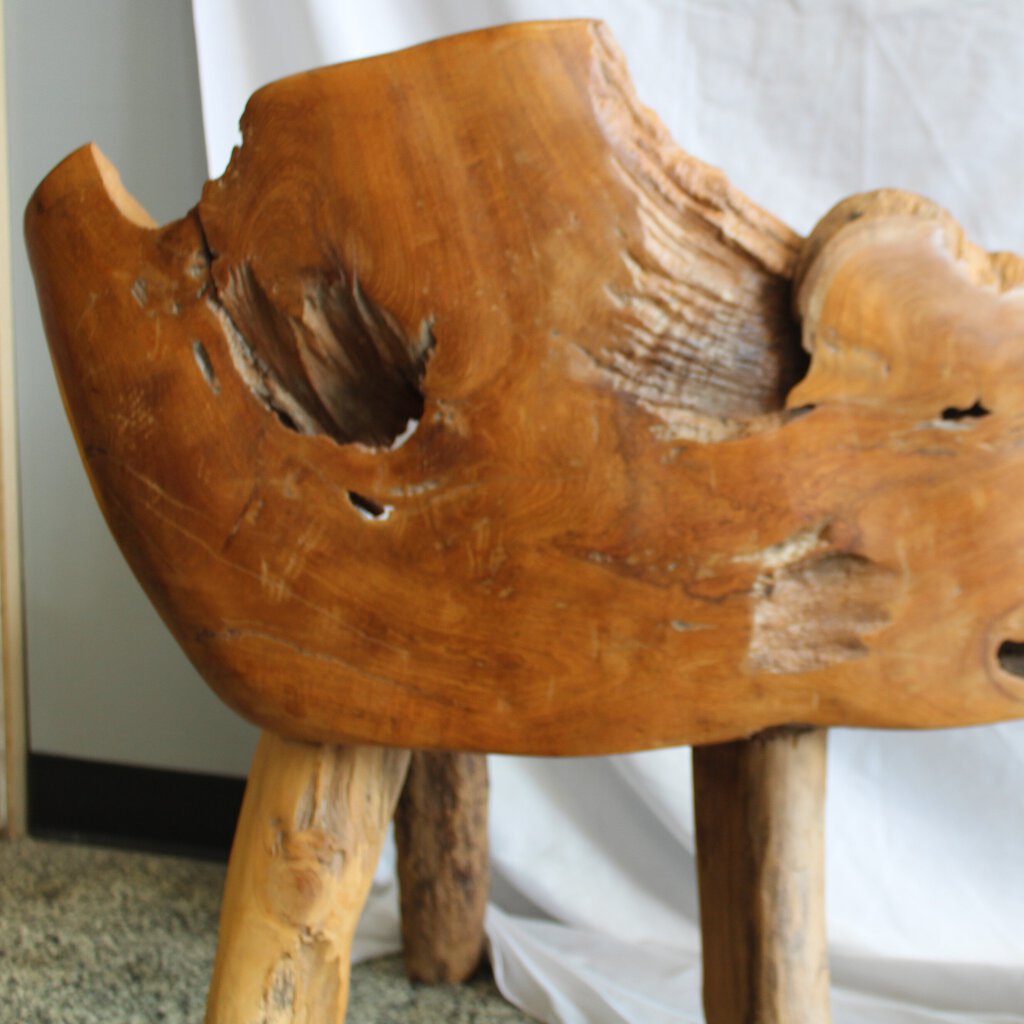 Driftwood Corner Chair