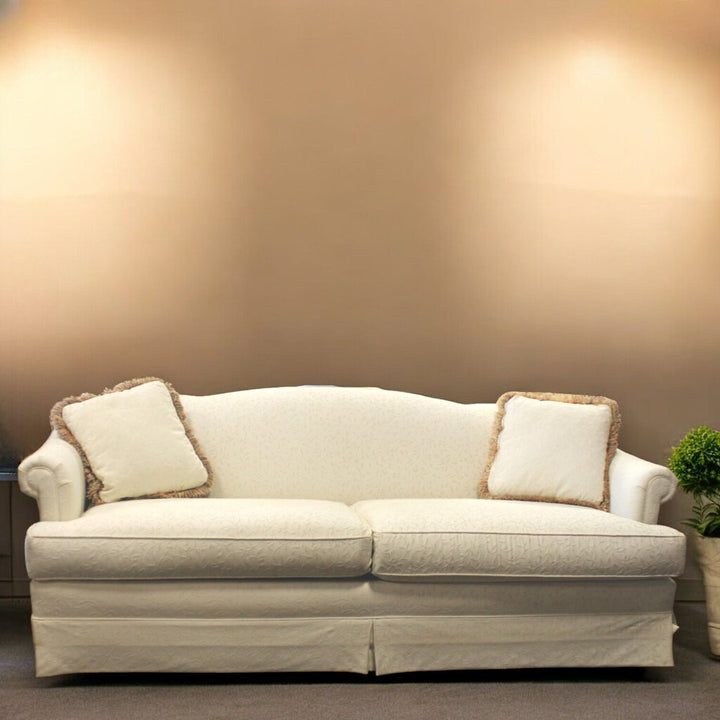 Two Cushion Sofa w/ 2 Pillows