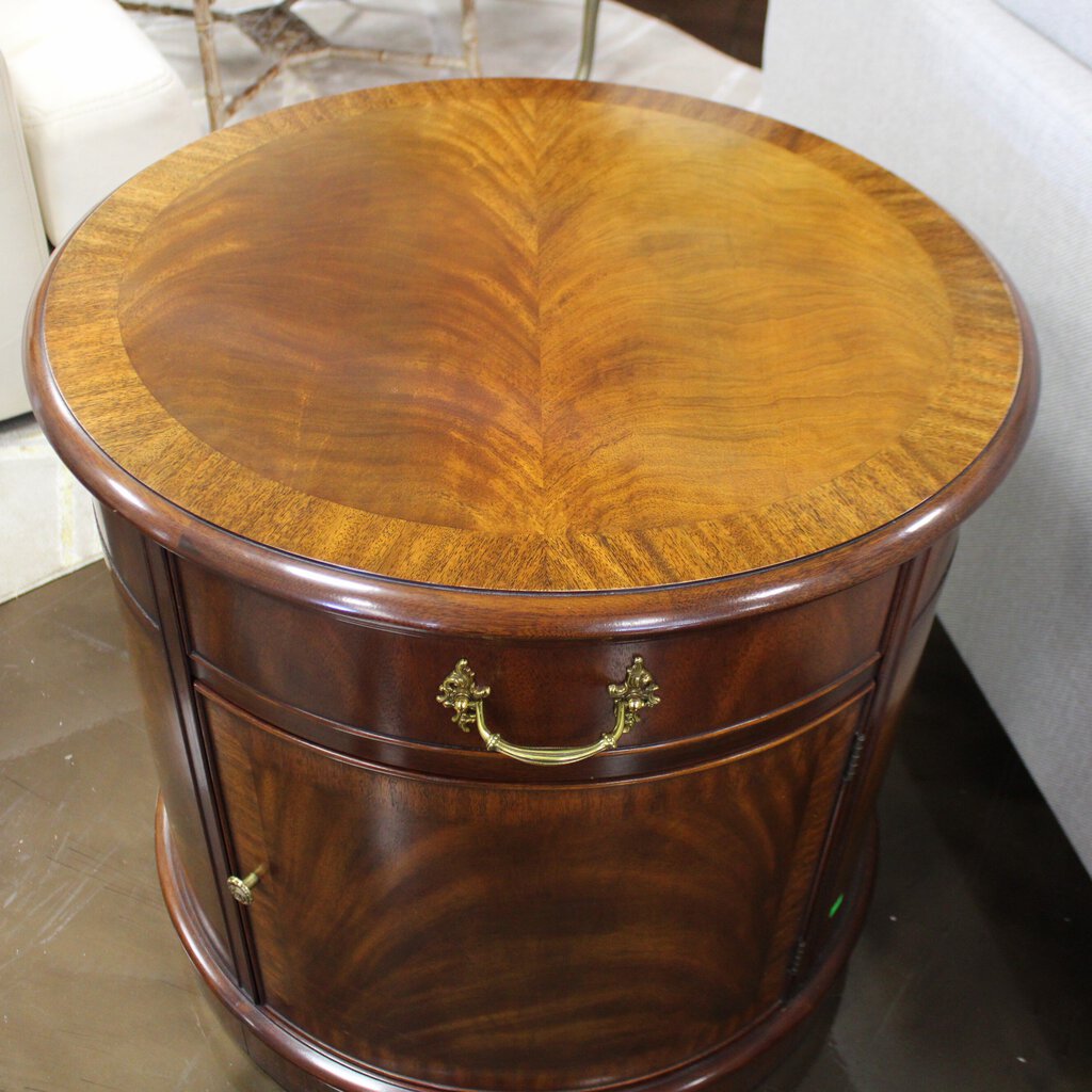 Drum End Table