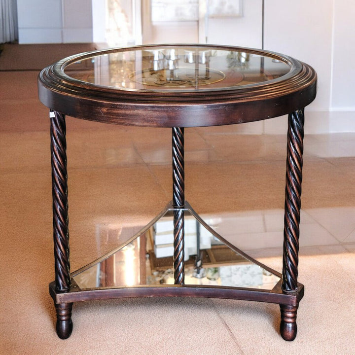 Clock End Table