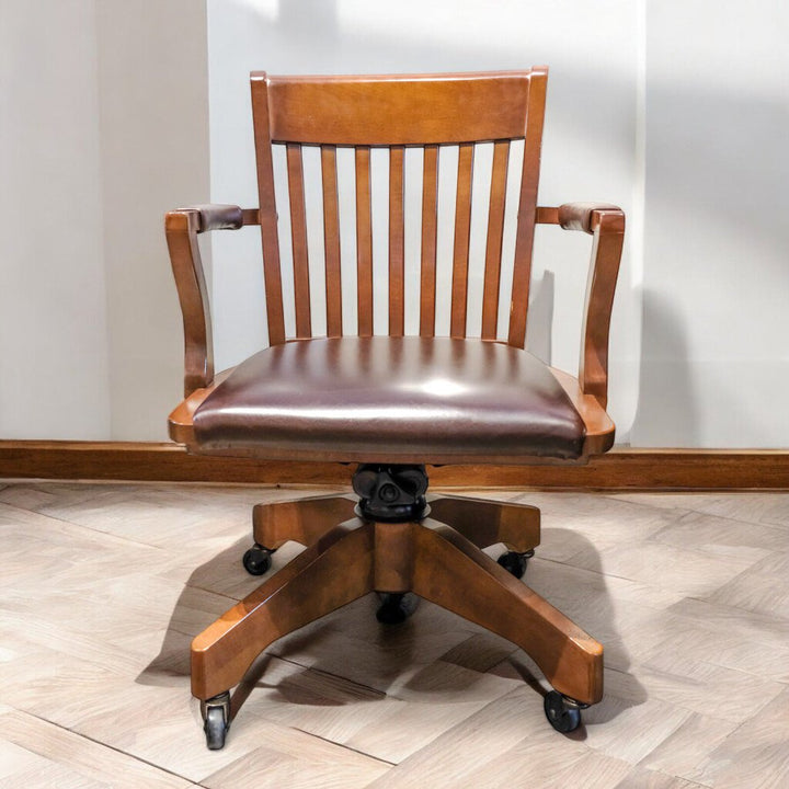 Wooden Desk Chair