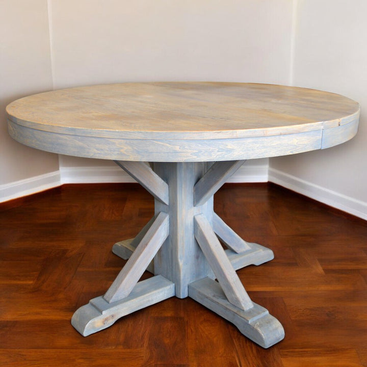 Orig Price $1999 - Round Dining Table w/ 1 Leaf