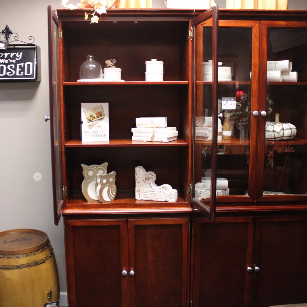 Orig Price $800 - Display Cabinet w/ Storage