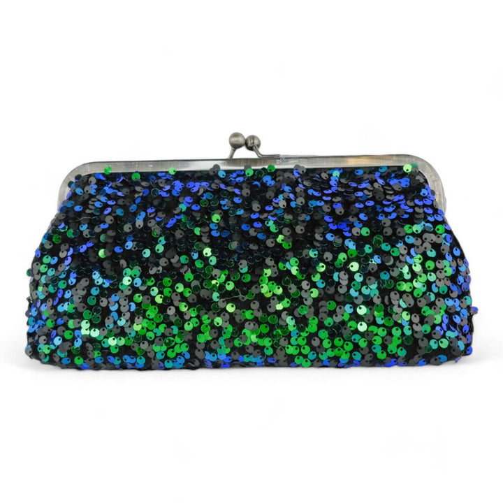 Potenaz Frame Sequin Handbag