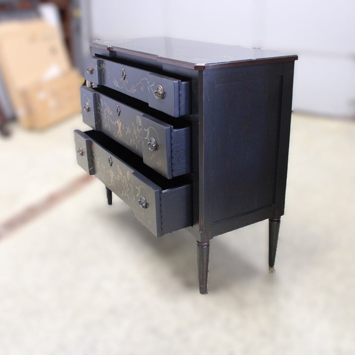 Orig Price $2100 - Painted 3 Drawer Chest of Drawers