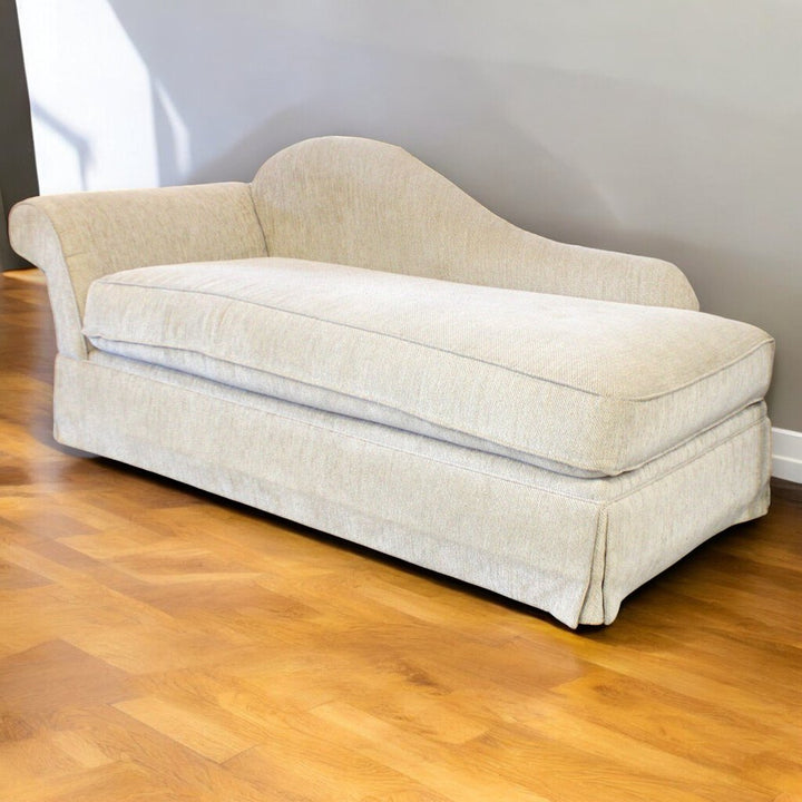 Skirted Chaise Lounge