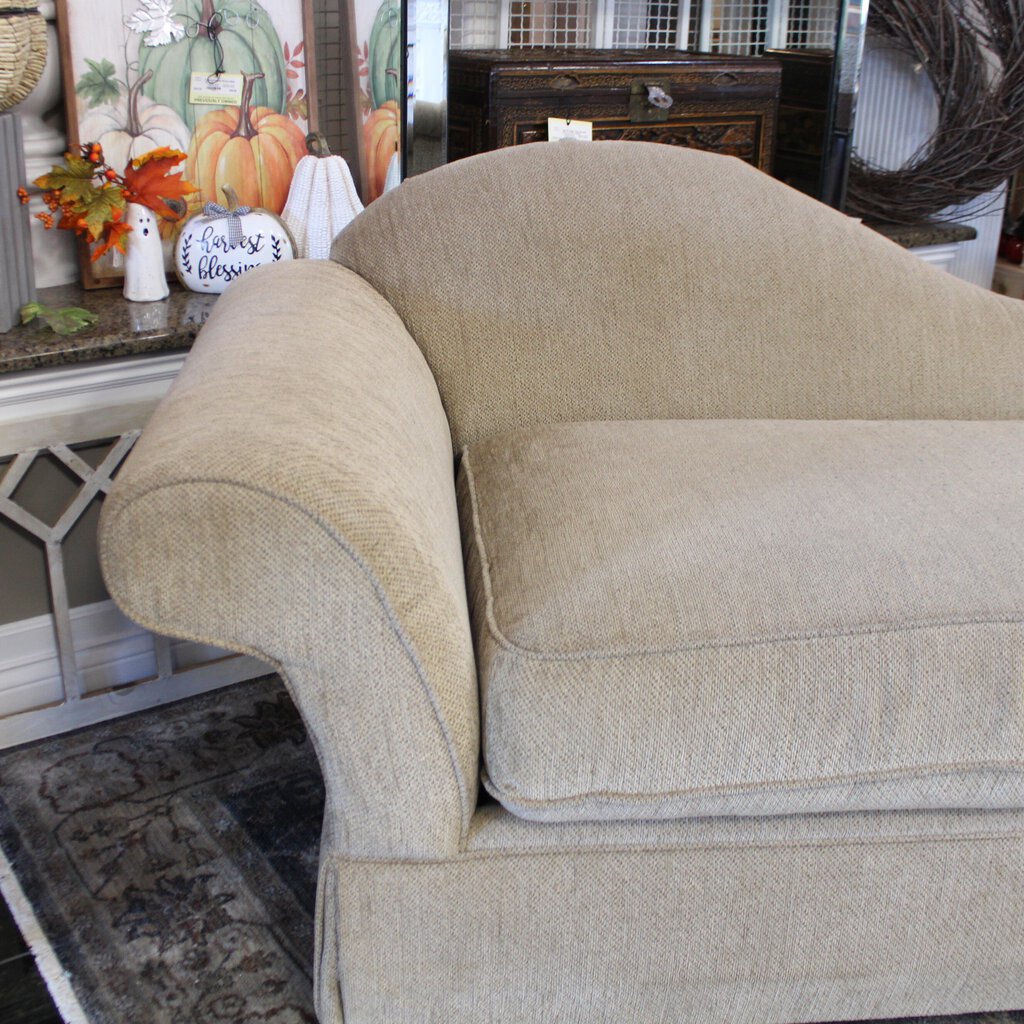 Skirted Chaise Lounge