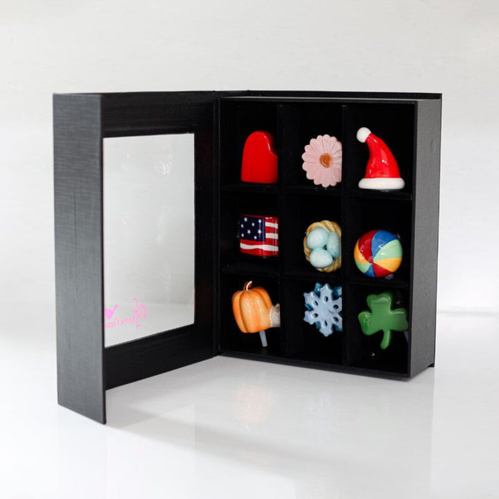 9 Piece Keepsake Box - Black