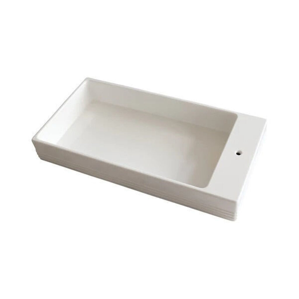 NF Melamine Guest Towel Holder - Pinstripes