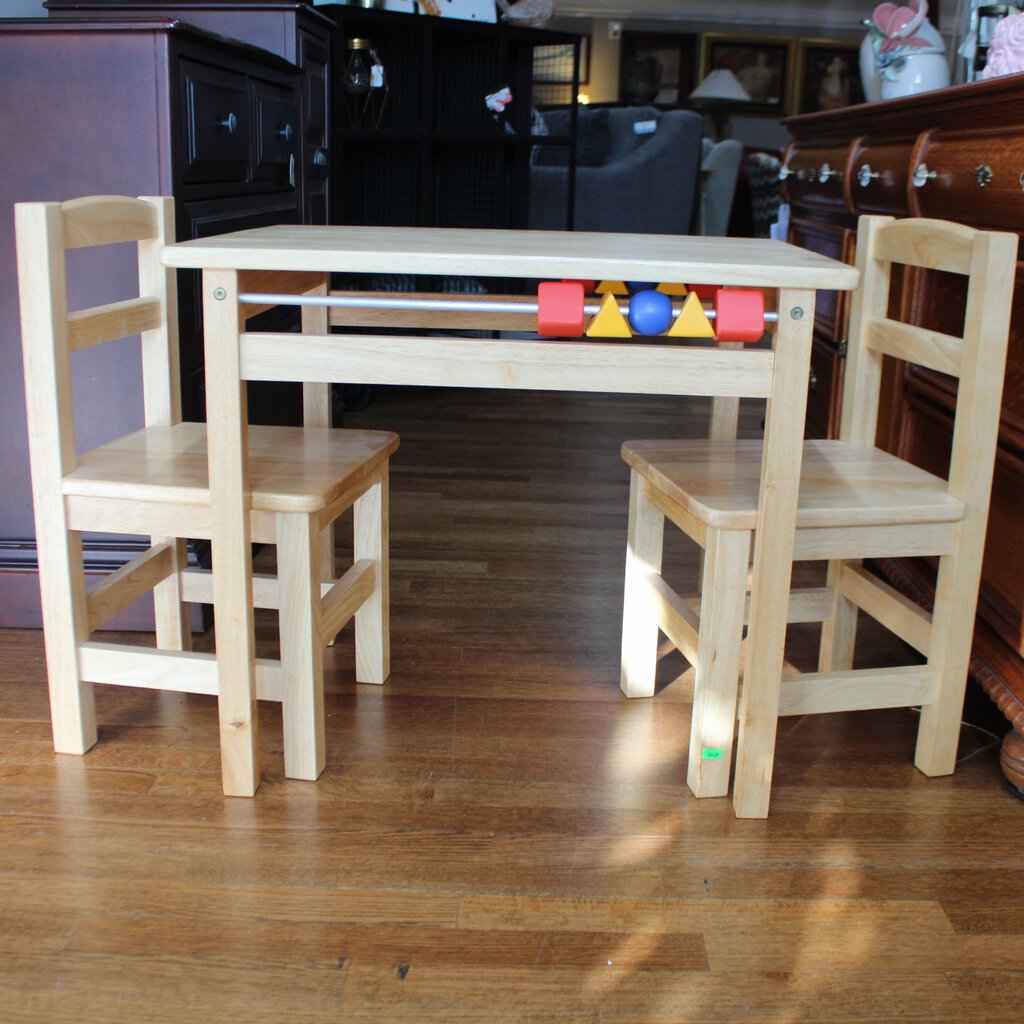 Kids Play Table w/ 2 Chairs