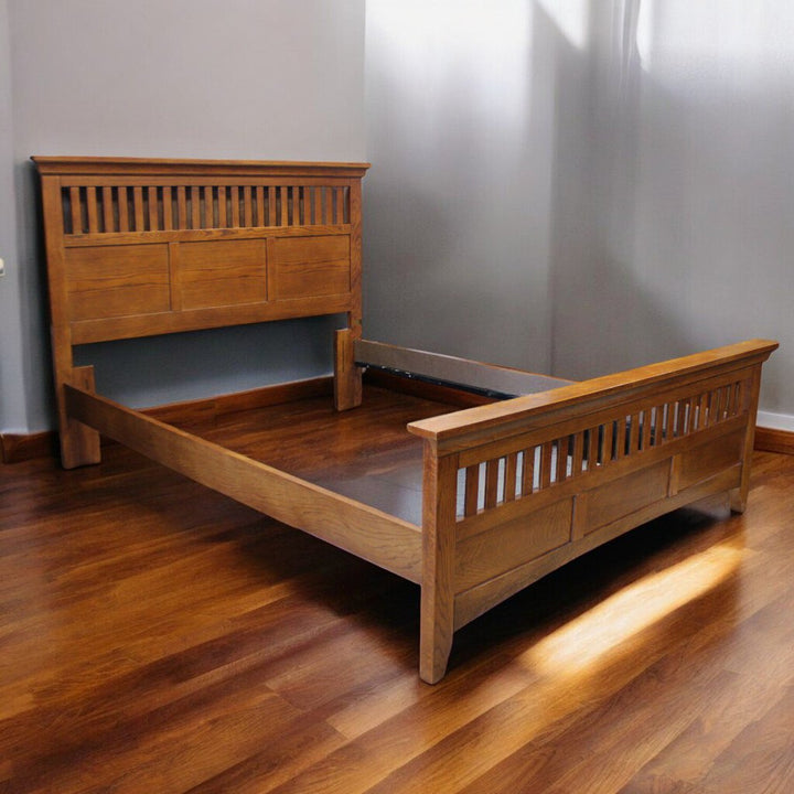 Mission Style Queen Bed