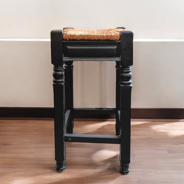 Rattan Seat Bar Stool