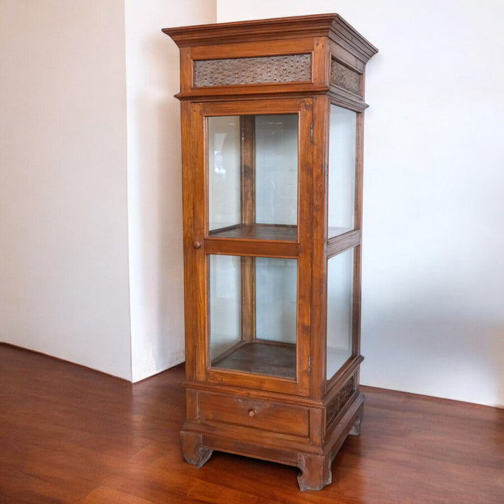 Antique Showcase Cabinet