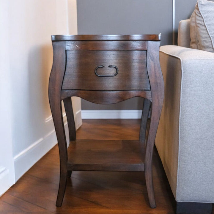 Single Drawer End Table