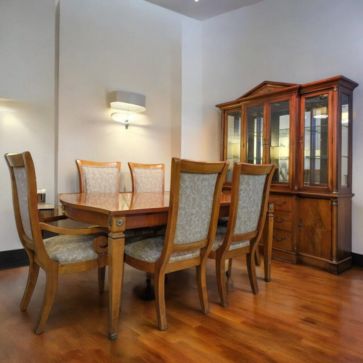 Orig Price $7,200 - Dining Table w/ 6 Chairs