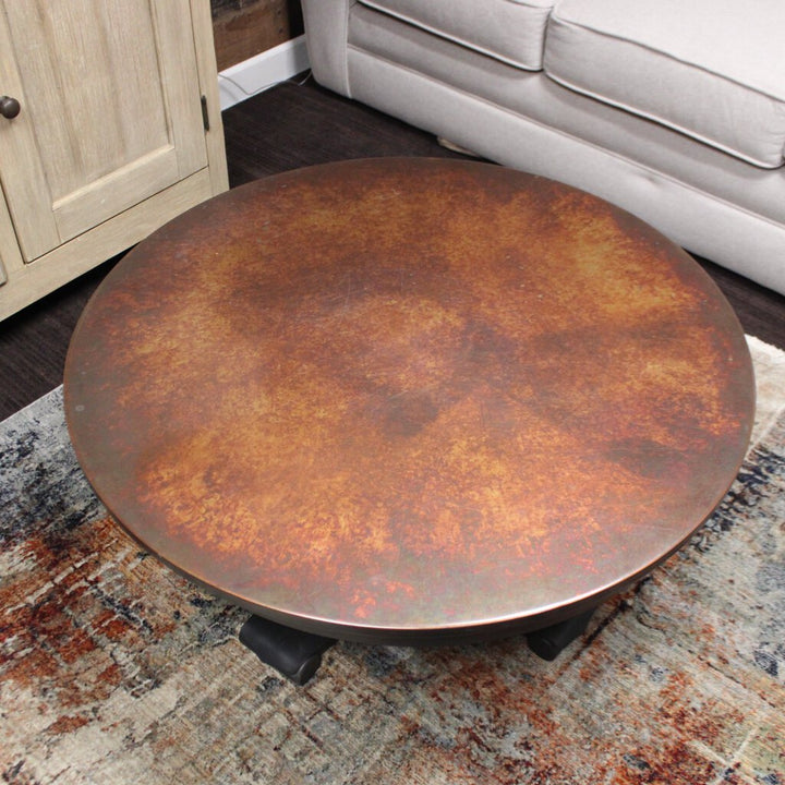 Orig Price $1199 - Copper Top Cocktail Table