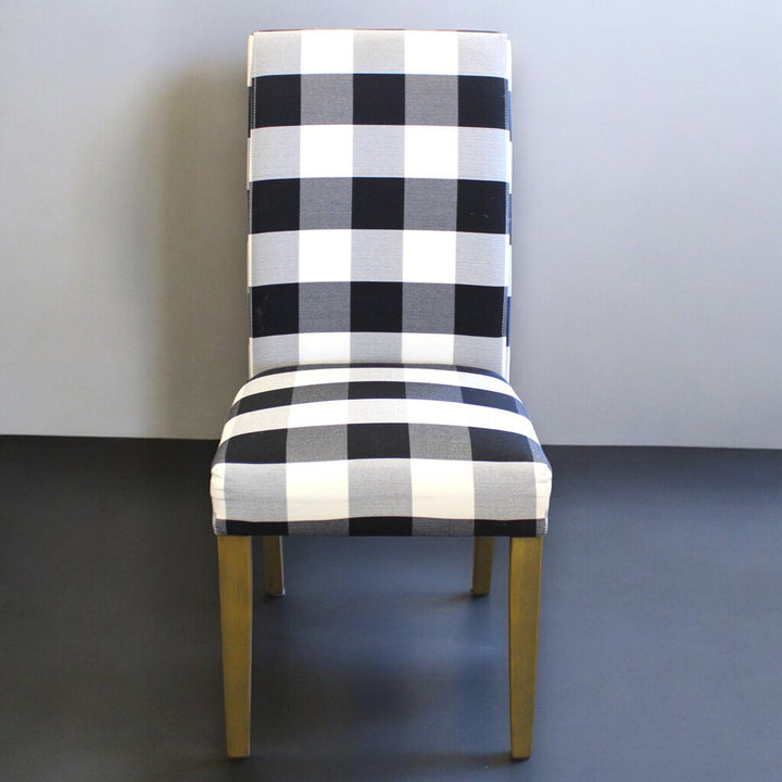 Orig Price $150 - Buffalo Plaid Dining Chairs