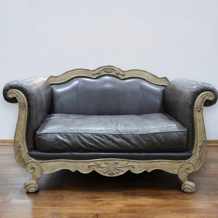 Orig Price $5500 - Leather Loveseat