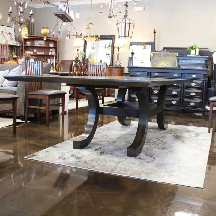 Orig Price $8000 - Modern Dining Table w/ 2 Leaves