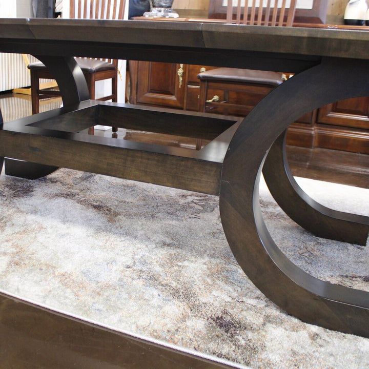 Orig Price $8000 - Modern Dining Table w/ 2 Leaves