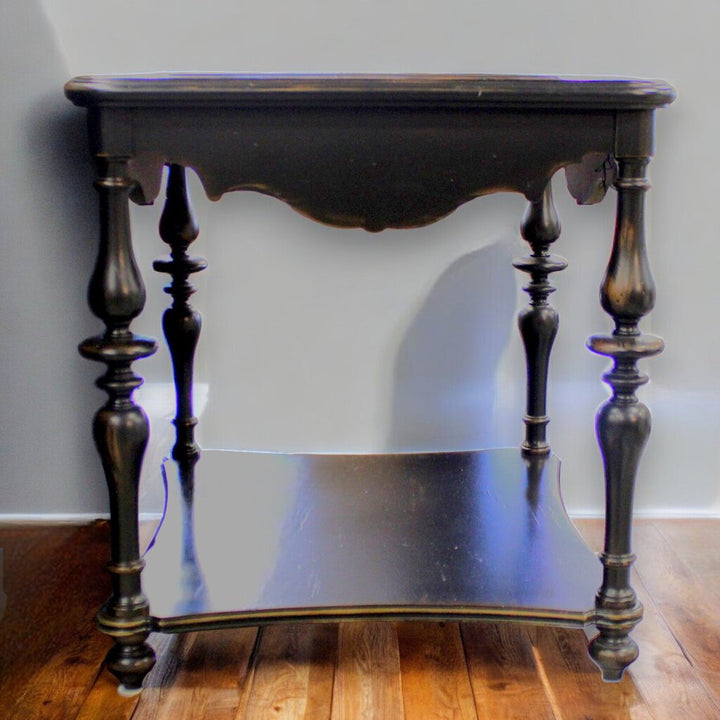 Distressed End Table