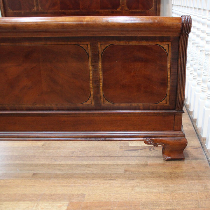 Orig Price $3000 - King Sleigh Bed