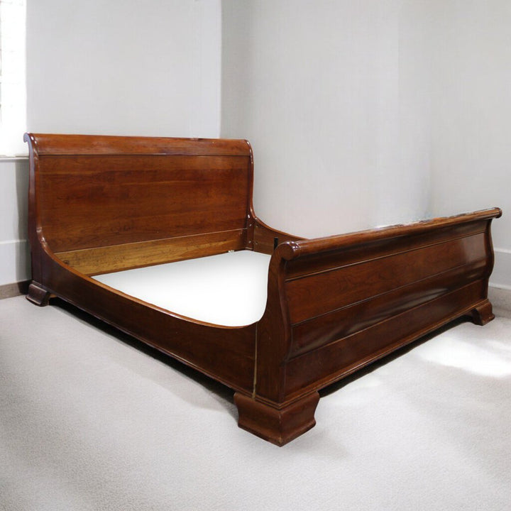 Orig Price $4400 - King Sleigh Bed