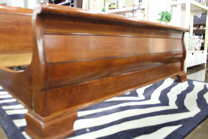 Orig Price $4400 - King Sleigh Bed