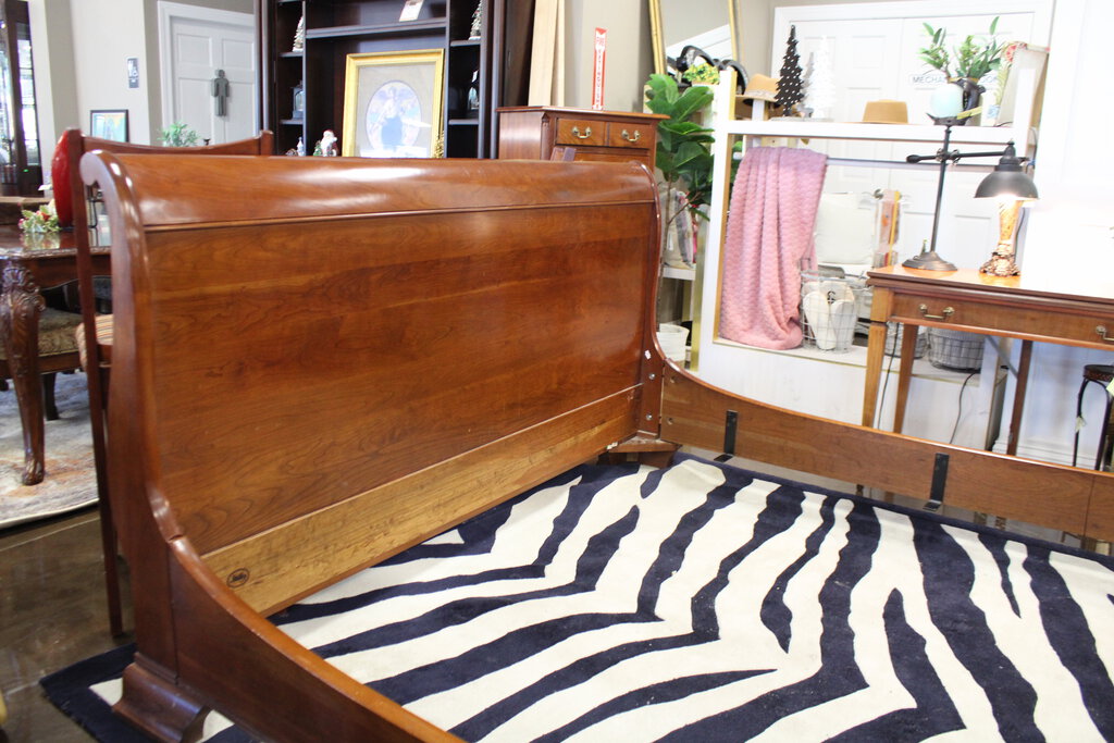 Orig Price $4400 - King Sleigh Bed