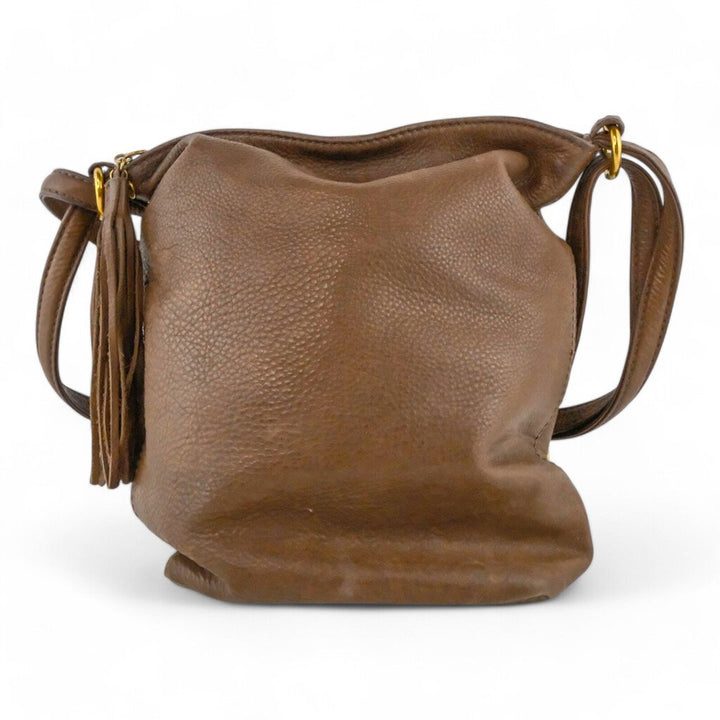 Weathered Leather Handbag