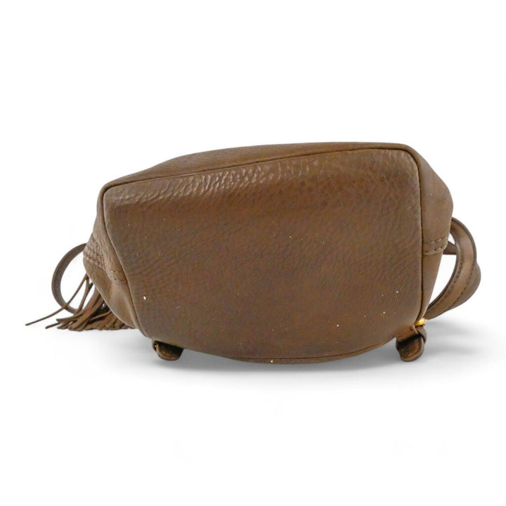 Weathered Leather Handbag