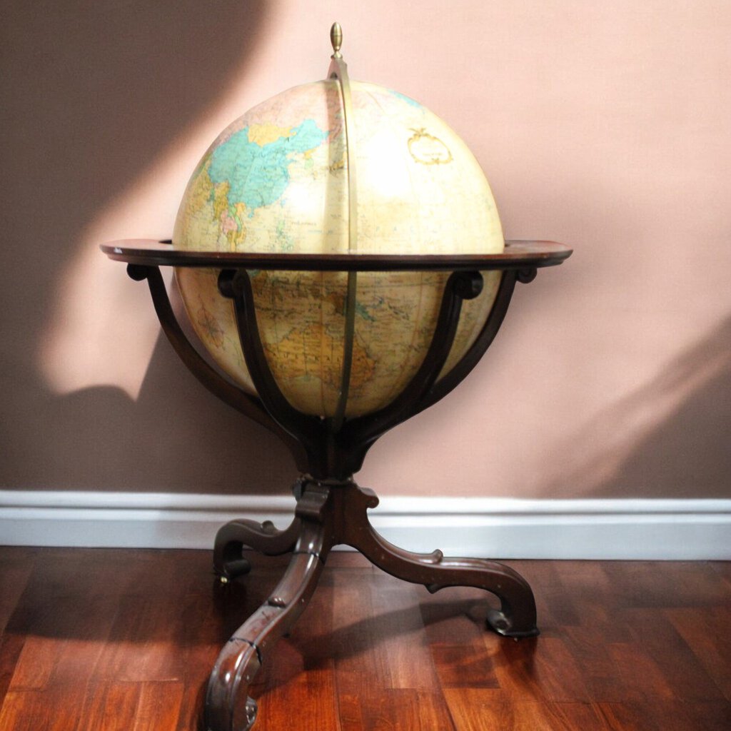 Antique Globe with Zodiac