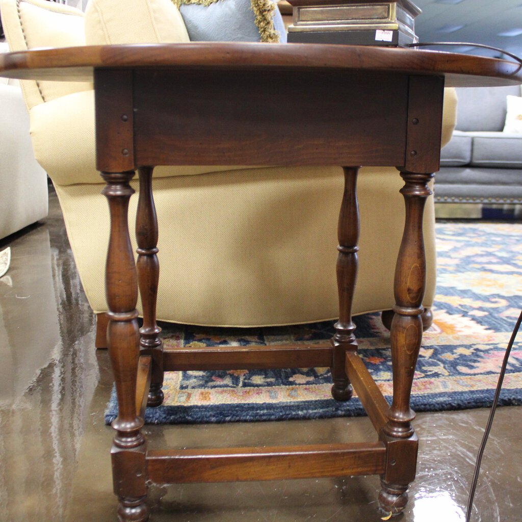 Oval End Table